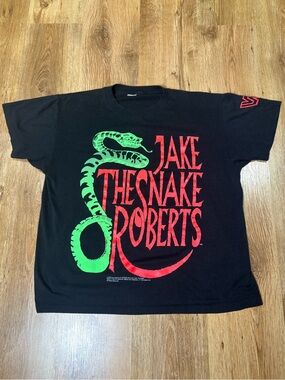 1990 WWF Jake "The Snake" Roberts Graphic Tee